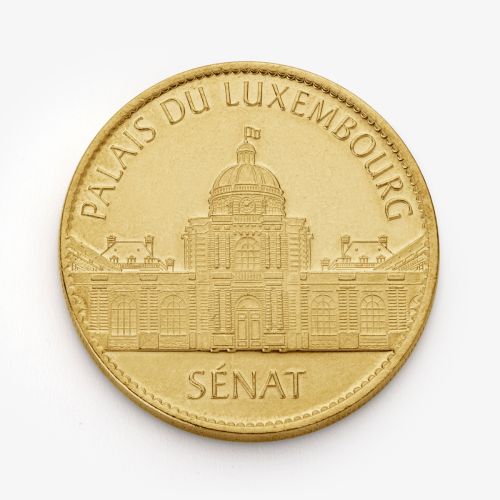 Médaille Palais du Luxembourg/Sénat - Métal Jaune 34 mm