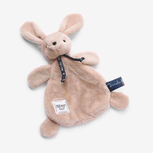 Peluche Lapin Dorlotin beige Sénat