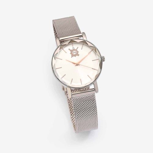 Montre Quartz Acier Or rose Sénat x Pierre Lannier
