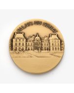 Médaille Sénat façade Palais - Bronze massif 50mm
