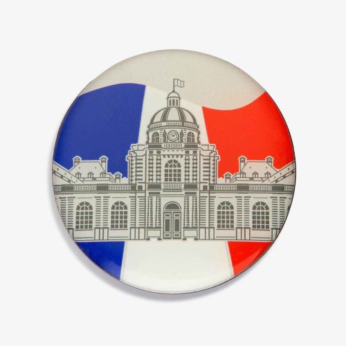 magnet Palais du Luxembourg bleu blanc rouge