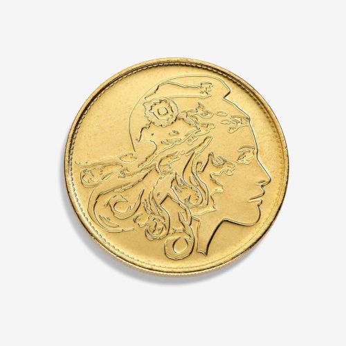 médaille souvenir Marianne Sénat dorée