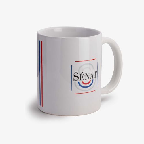 mug sénat tricolore