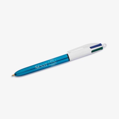 stylo bic sénat version shine bleu