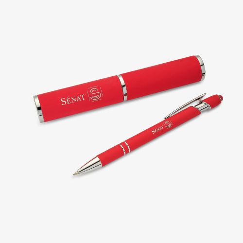 coffret Franklin rouge stylo Sénat